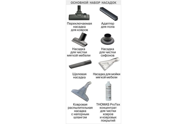 Насадка для мойки мебели для пылесоса томас